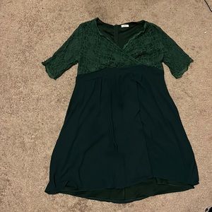 Green Semi formal dress